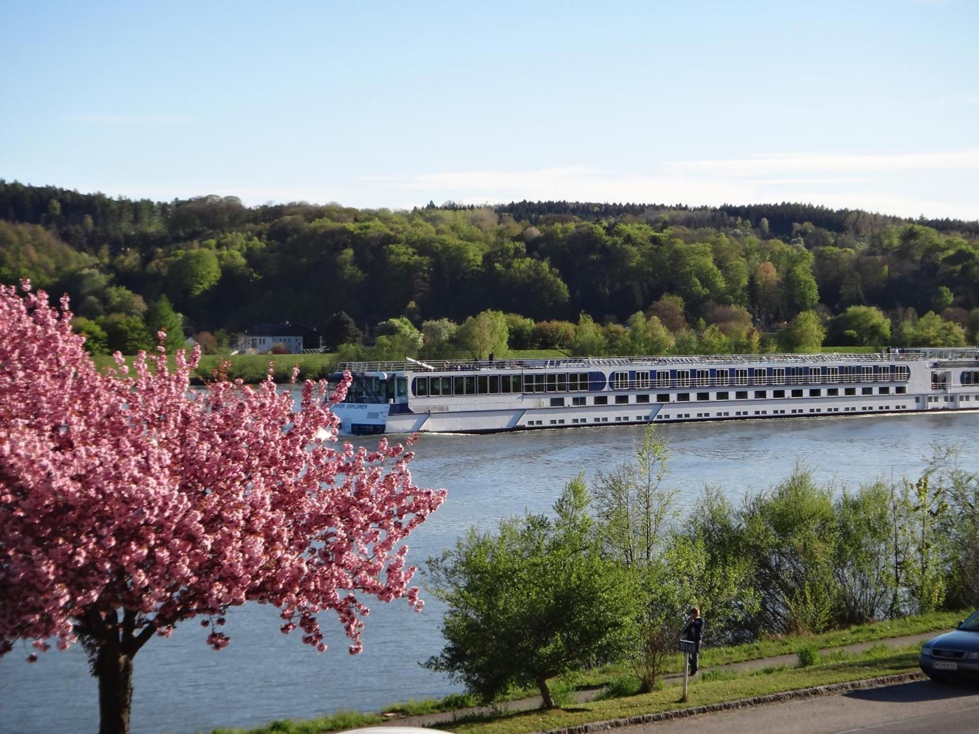 Donau-Rad-Hotel Wachauerhof Marbach an der Donau Buitenkant foto