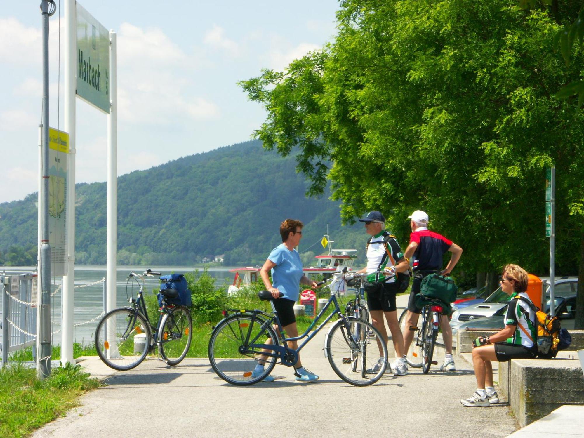 Donau-Rad-Hotel Wachauerhof Marbach an der Donau Buitenkant foto